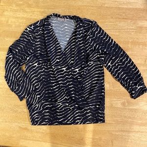 Faux wrap zebra/marble top